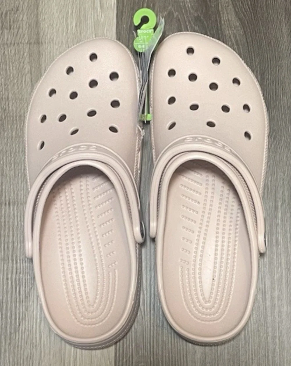 CROCS Classic Pink Clog Men's Size 11 NEW Adult